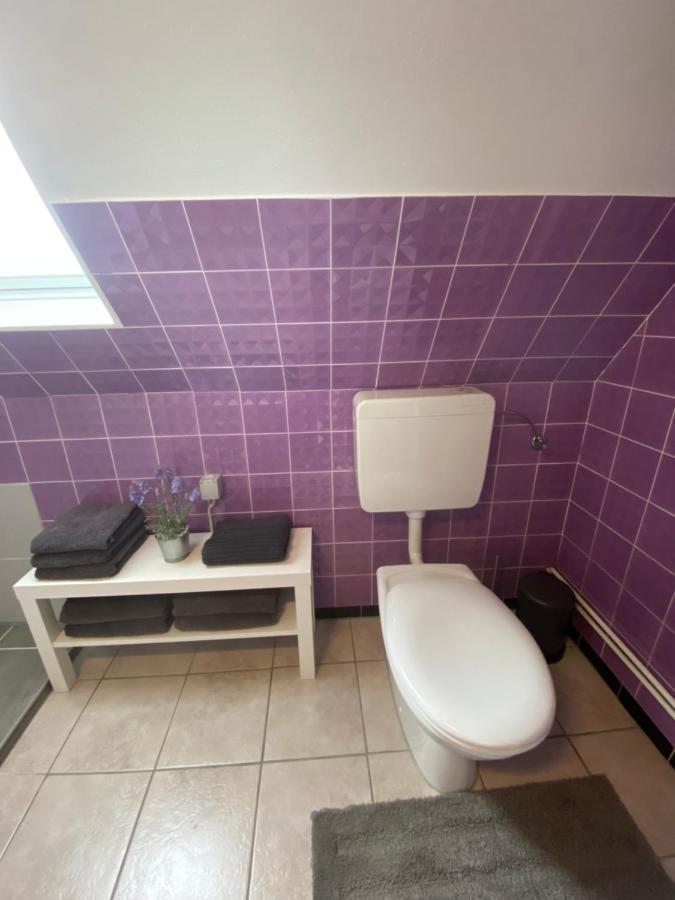 Ferienwohnung Mit Balkon Und Eingezaeunten Garten Aurich Buitenkant foto